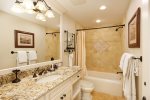 En suite bathroom